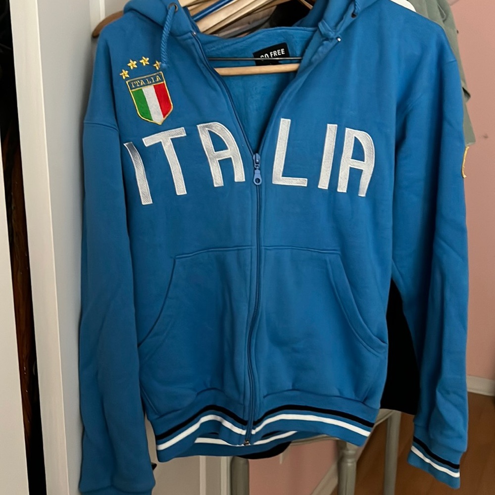 Italia sweatshirt from Italy!